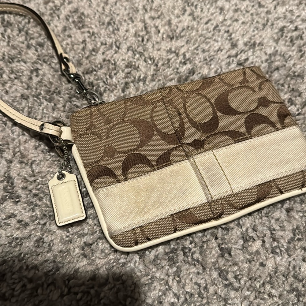 Coach wristlet